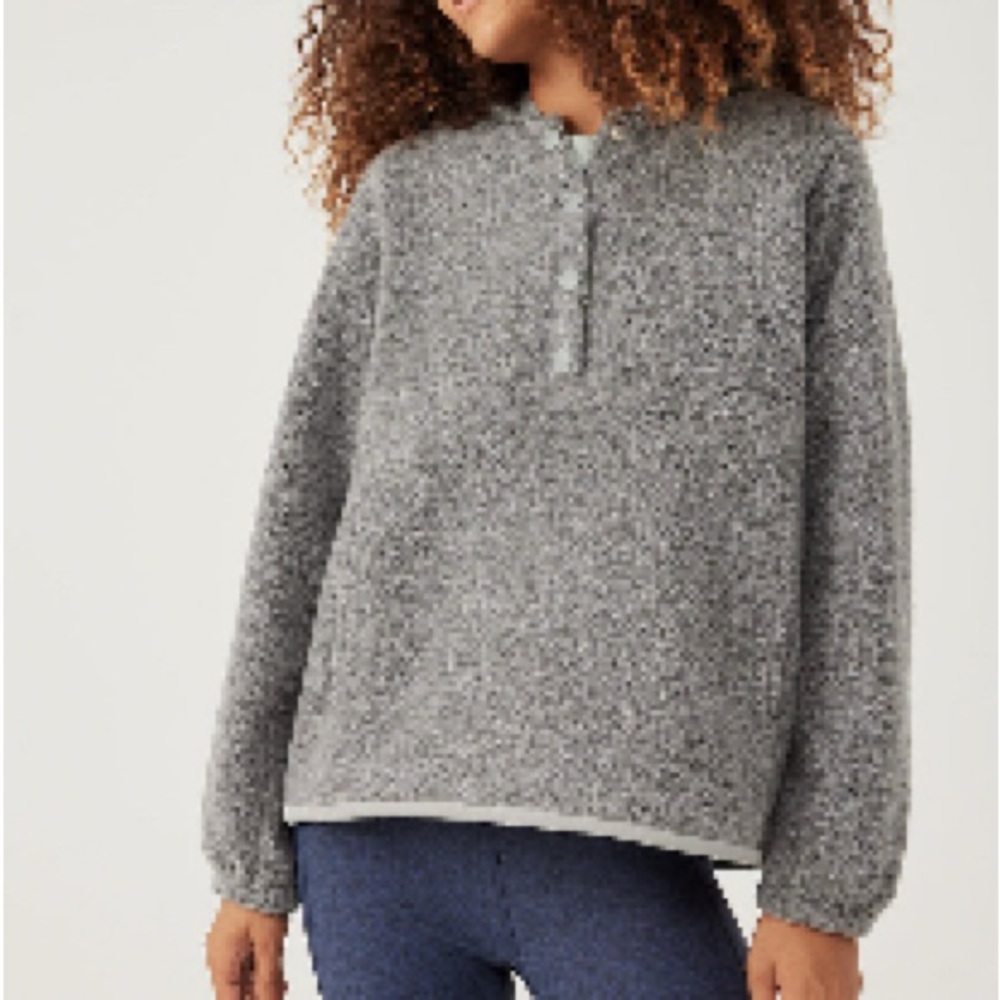 Outdoor Voices MegaFleece Snap Up Hoodie